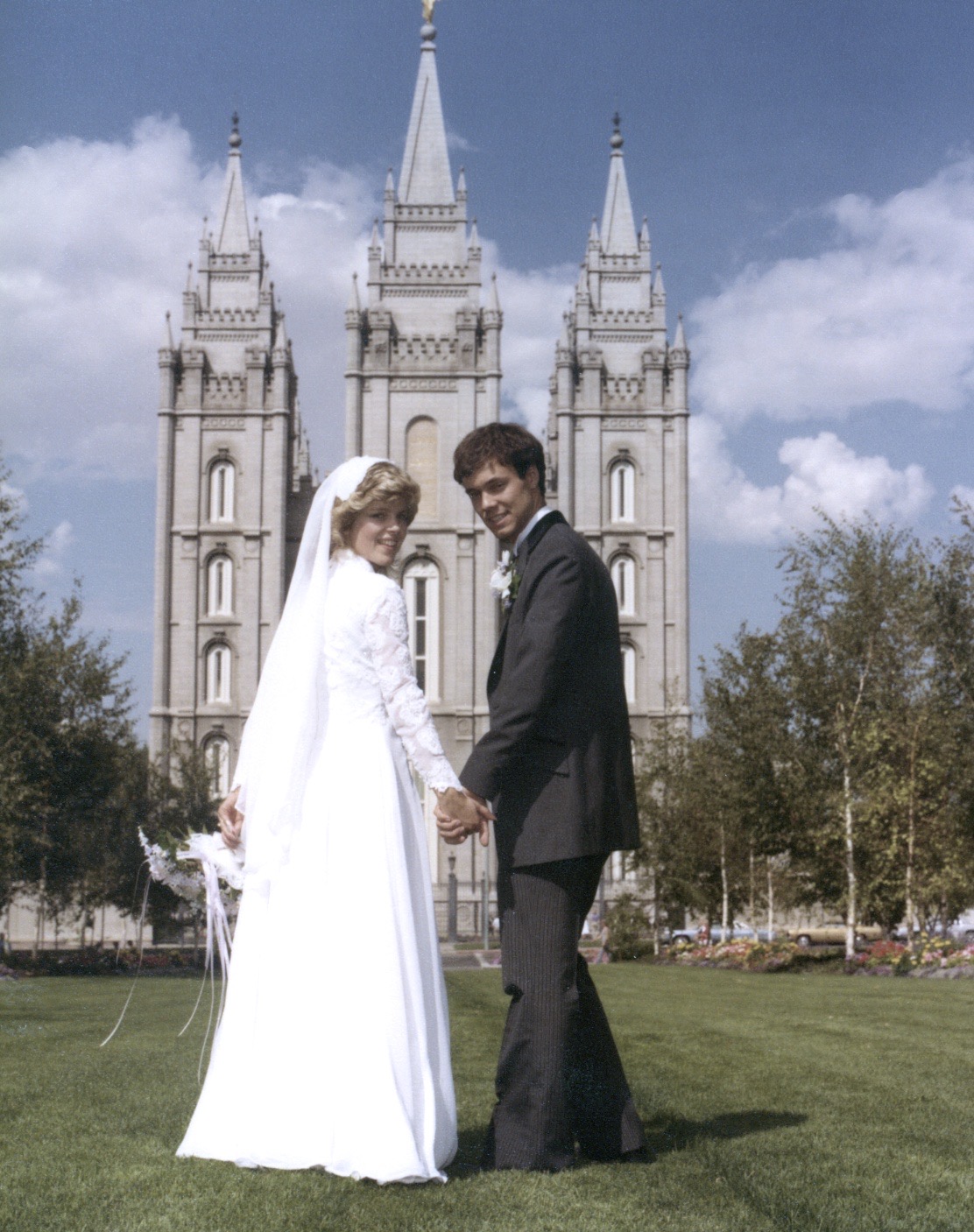 Brad and Jean's wedding